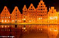Lübeck bei Nacht